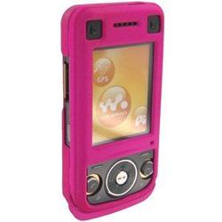 Wireless Emporium, Inc. Hot Pink Snap-On Rubberized Protector Case for Sony Ericsson W760