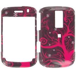 Wireless Emporium, Inc. Hot Pink Tree Snap-On Protector Case Faceplate for Blackberry Bold 9000