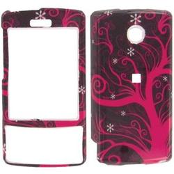 Wireless Emporium, Inc. Hot Pink Tree Snap-On Protector Case Faceplate for HTC Touch Diamond CDMA