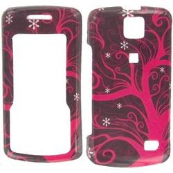 Wireless Emporium, Inc. Hot Pink Tree Snap-On Protector Case Faceplate for LG Venus VX8800