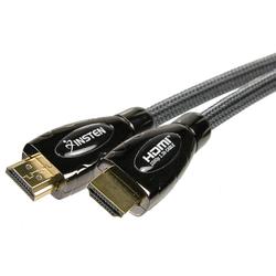 Eforcity INSTEN Premium HDMI M / M Cable 1.3, 6 FT, Metal Black by Eforcity