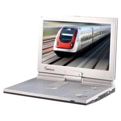 IMPECCA Impecca 10.2 Swiveling Portable DVD Player - Black/Silver