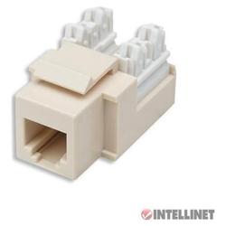 Intellinet Keystone Jack, RJ11/12, Ivory