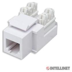 Intellinet Keystone Jack, RJ11/12, White