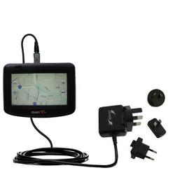 Gomadic International Wall / AC Charger for the DASH DASH Express - Brand w/ TipExchange Technology