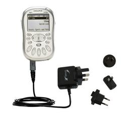 Gomadic International Wall / AC Charger for the Delphi MyFi XM2 Go - Brand w/ TipExchange Technology