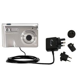 Gomadic International Wall / AC Charger for the HP PhotoSmart R927 - Dock Required - Brand w/ TipExc