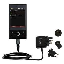 Gomadic International Wall / AC Charger for the HTC Raphael - Brand w/ TipExchange Technology