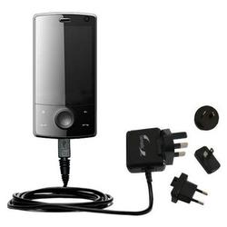 Gomadic International Wall / AC Charger for the HTC Victor - Brand w/ TipExchange Technology