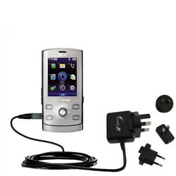 Gomadic International Wall / AC Charger for the LG Decoy - Brand w/ TipExchange Technology