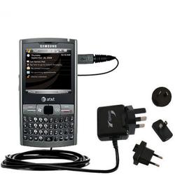 Gomadic International Wall / AC Charger for the Samsung EPIX - Brand w/ TipExchange Technology