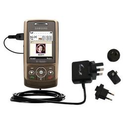 Gomadic International Wall / AC Charger for the Samsung SGH-T819 - Brand w/ TipExchange Technology