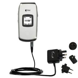 Gomadic International Wall / AC Charger for the UTStarcom CDM-8630 - Brand w/ TipExchange Technology