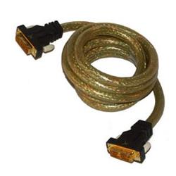 JDI Technologies JDI GoldX DVI-to-DVI Single Link Video Cable - 1 x DVI-D - 1 x DVI-D Video - 10ft