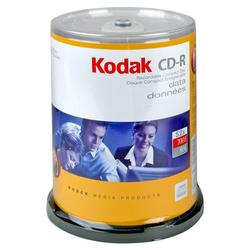 KODAK 100 PACK CD-R 52X SPINDLE NIC