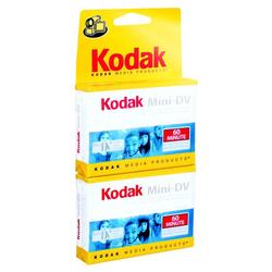 KODAK 60 MINUTE DVC VIDEOCASSETTE 2PK NIC