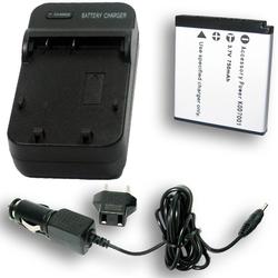 Accessory Power KODAK KLIC-7001 Equivalent K7600-C Charger & Battery 2-Pack Combo for EasyShare Digital Cameras