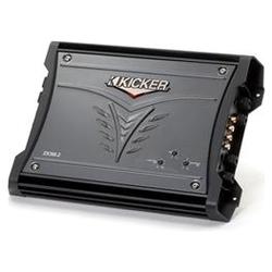 Kicker 08ZX350.2 350W RMS 2/1 Ch Bridgeable ZX Series Amplifier