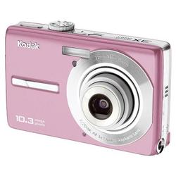 KODAK Kodak EasyShare M1063 Digital Camera - Pink - 10.3 Megapixel - 16:9 - 3x Optical Zoom - 5x Digital Zoom - 2.7 Color LCD