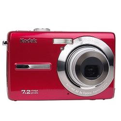 KODAK Kodak EasyShare M763 7.2MP 3x Optical/5x Digital Zoom HD Camera (Red)