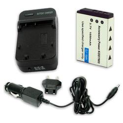 Accessory Power Kodak KLIC-7003 Equivalent K7600-C Charger and Battery for EasyShare V1233 / V803