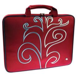 Krusell 71127 Radical Slim Laptop Case (fits 15.4 Laptops Wave Style Red)