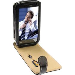 Krusell 75403 Orbit Flex Case for HTC Touch HD - Black/Beige Leather