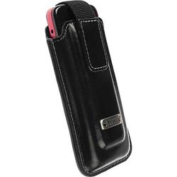 Krusell 95700 Apollo Case for Blackberry - Small Black Leather
