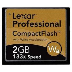Lexar Media 2GB Professional Series 133X CompactFlash Card - 2 GB