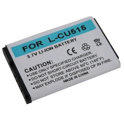 Eforcity Li-Ion Standard Battery for LG CU515 / KU250, White by Eforcity