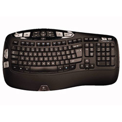 Logitech Cordless Wave Keyboard