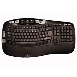 Logitech Cordless Wave Keyboard