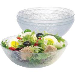 Luminarc E0825 7 Linen Salad Bowl - Set of 4