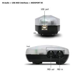 Maudio M-Audio USB Midisport 1x1 Midi Interface