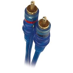 Metra METRA Raptor Neon Blue Series RCA Cable - 15ft - Blue