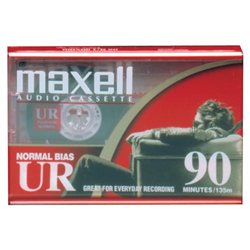 Maxell UR Type I Audio Cassette - 1 x 90Minute - Normal Bias