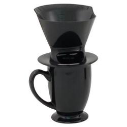 Melitta 64010B Ready Set Joe Mug and Cone ( Black )