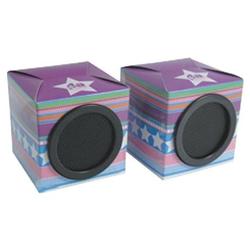 Merkury FN-GC2077 Eco Speakers - Hearts, Dots or Stars