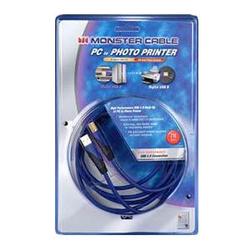 Monster Cable J2PCPHPR-USB7 USB 2.0 to PC Photo Printer Cable