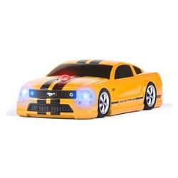 Road Mice Mustang (Orange Black Stripes) Wireless Cordless USB Optical Laser Mouse