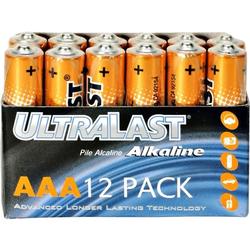 Ultralast NABC UltraLast UL12AAAVP Size AAA Alkaline General Purpose Battery - Alkaline - 1.5V DC - General Purpose Battery