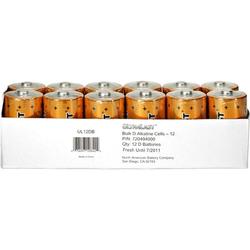 Ultralast NABC UltraLast UL12DB Size D General Purpose Battery - Alkaline - 1.5V DC - General Purpose Battery