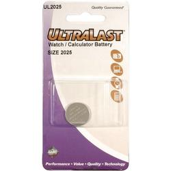 Ultralast NABC UltraLast UL2025 Lithium Button General Purpose Battery - 3V DC - General Purpose Battery