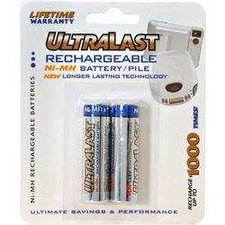 Ultralast NABC UltraLast UL2AAA AAA Size General Purpose Battery - Nickel-Metal Hydride (NiMH) - 1.2V DC - General Purpose Battery