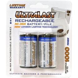 Ultralast NABC UltraLast UL2C Size C Nickel-Metal Hydride General Purpose Battery - Nickel-Metal Hydride (NiMH) - 1.2V DC - General Purpose Battery