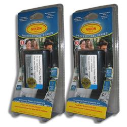 Accessory Power NIKON EN-EL4 Equivalent Battery 2-PACK for D2 & D3 Digital SLR Cameras