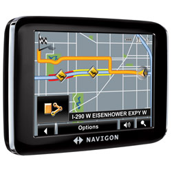 NAVIGON (DT) Navigon 2200T Portable GPS System - 3.5 Touchscreen, Reality View, Text-to-Speech
