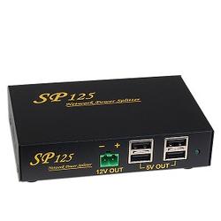 Genica Network Power Splitter SP125 w/4-Port USB Hub