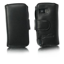 BoxWave Corporation Nokia 5800 XpressMusic Designio Leather Case (Horizontal Flip Cover)