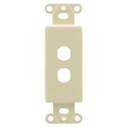 OEM Systems 2 Socket Decorator-Style Insert - Almond